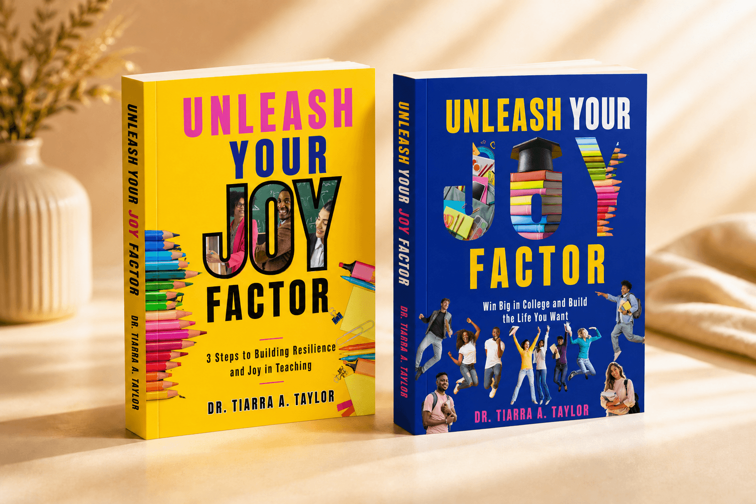 Unleash Your Joy Factor book editions